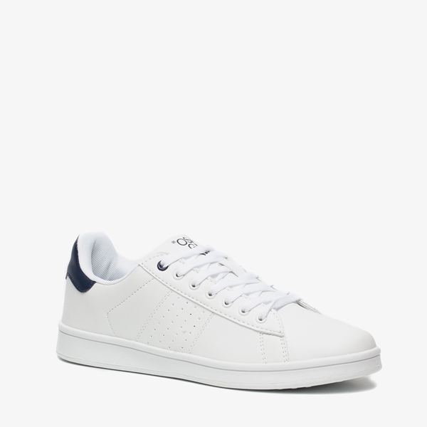 Osaga heren sneakers wit met blauw detail 1