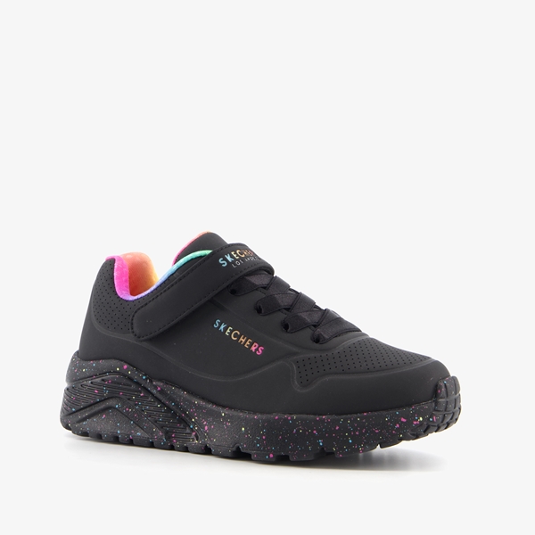 Skechers Uno Lite Rainbow Specks meisjes sneakers 1