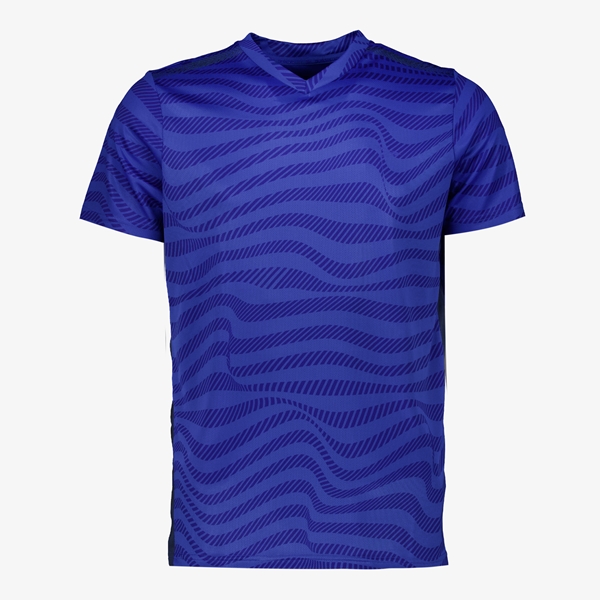 Dutchy Dry heren voetbal T-shirt blauw 1