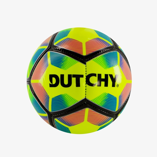 Dutchy mini voetbal met regenboogkleuren 1
