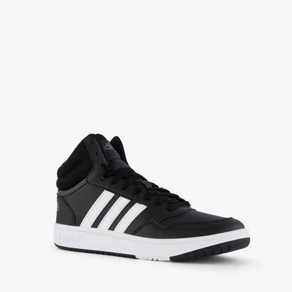 Adidas Hoops Mid 3.0 hoge kinder sneakers zwart 1
