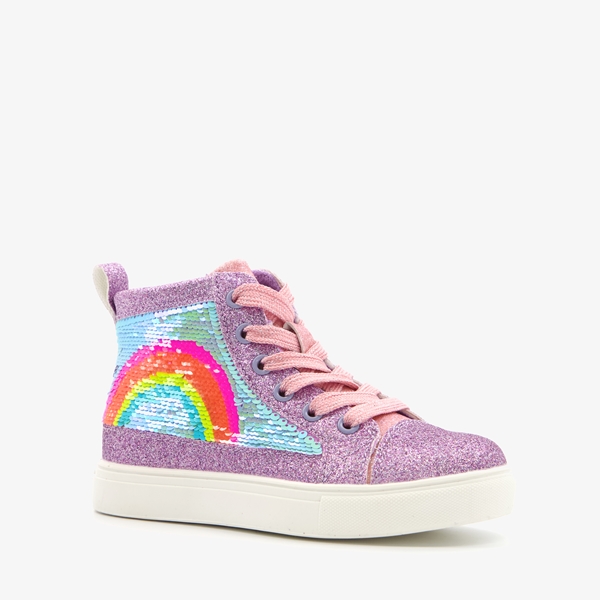 Bue Box meisjes sneakers met regenboog 1