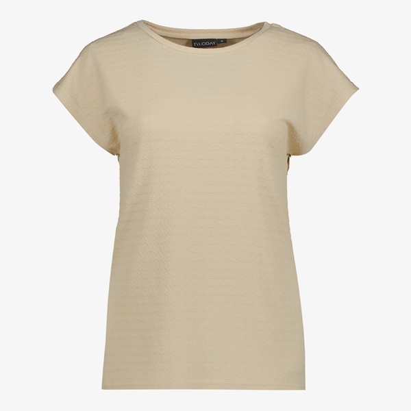 TwoDay dames T-shirt beige 1
