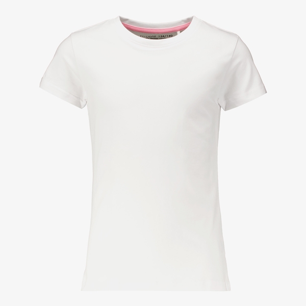 TwoDay basic meisjes T-shirts wit 1