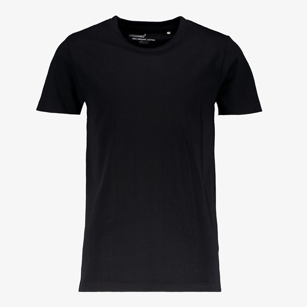 Unsigned basic jongens T-shirt zwart 1