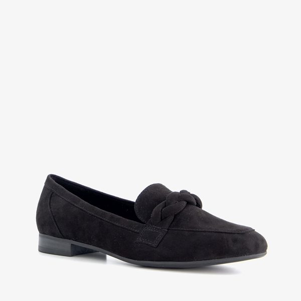 Nova dames loafers zwart 1