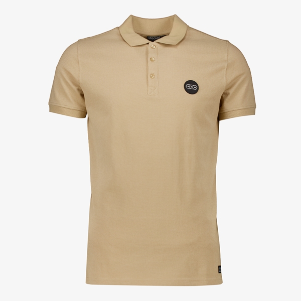 Unsigned heren polo beige 1