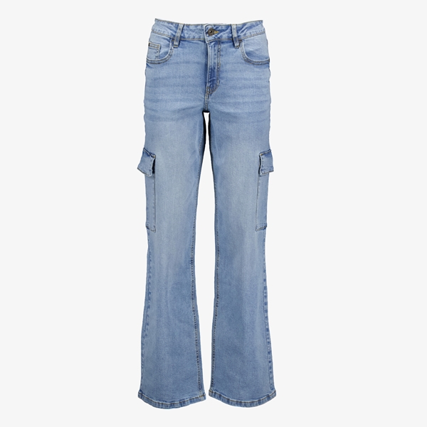 TwoDay dames cargo jeans lichtblauw 1