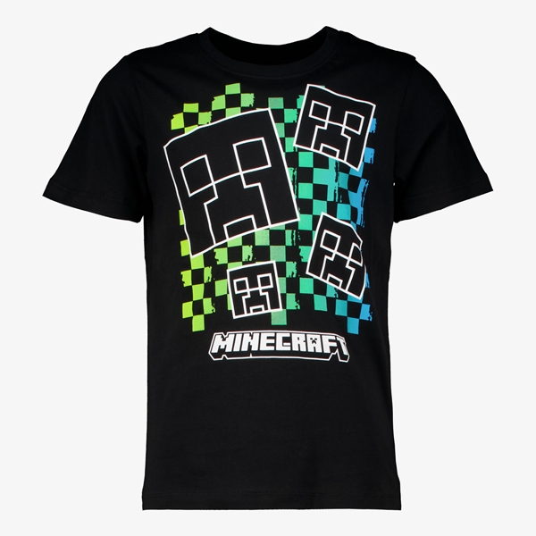 Unsigned jongens T-shirt met Minecraft opdruk 1