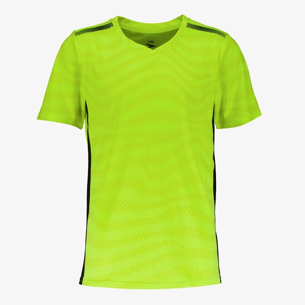 Dutchy Dry kinder voetbal T-shirt geel 1