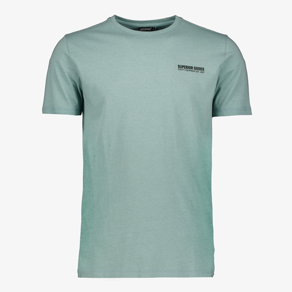 Unsigned heren T-shirt groen 1