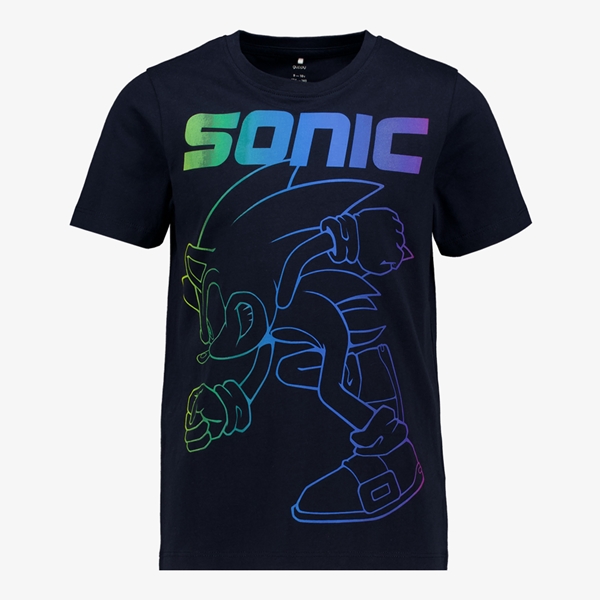 Unisgned jongens T-shirt met Sonic 1