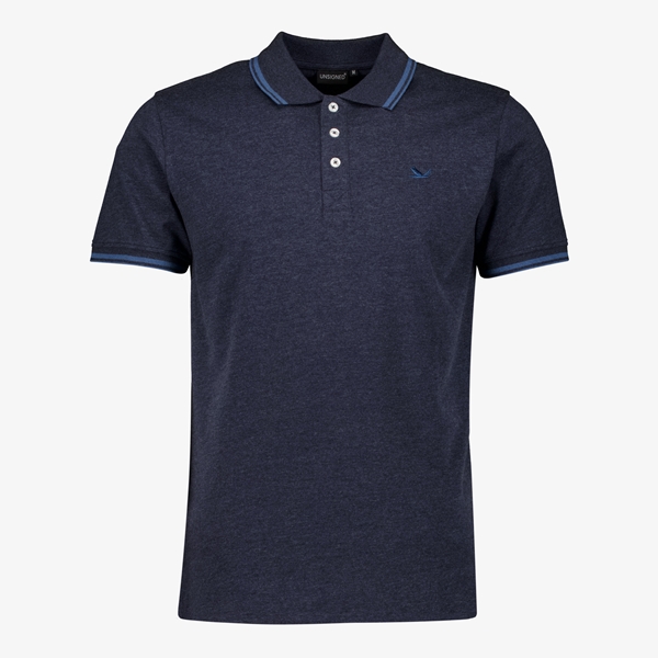 Unsigned heren polo donkerblauw 1