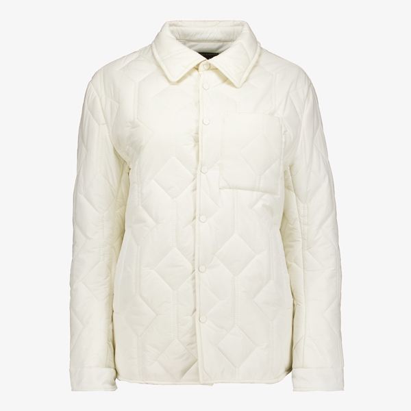 TwoDay licht gewatteerde dames jas wit 1