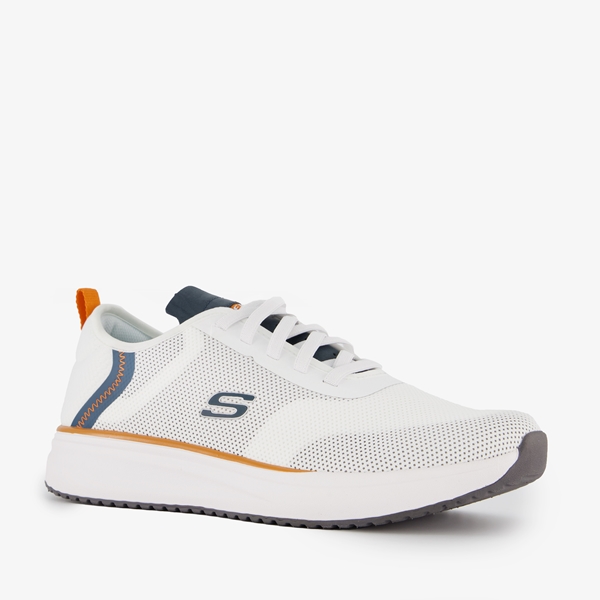 Skechers Crowder - Destino heren sneakers wit 1