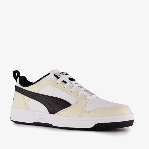 Puma Rebound V6 Low heren sneakers wit beige 1