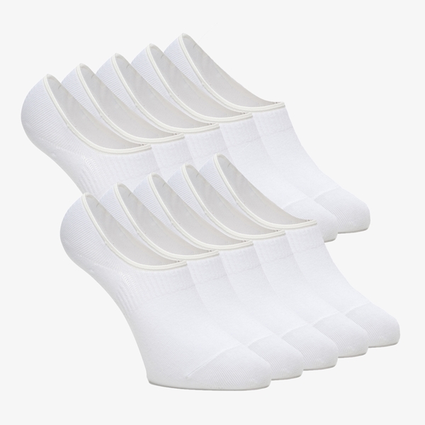 10 paar invisible sokken wit 1