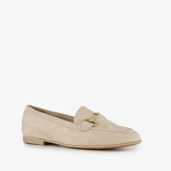 Tamaris dames loafers met gesp beige online bestellen Scapino