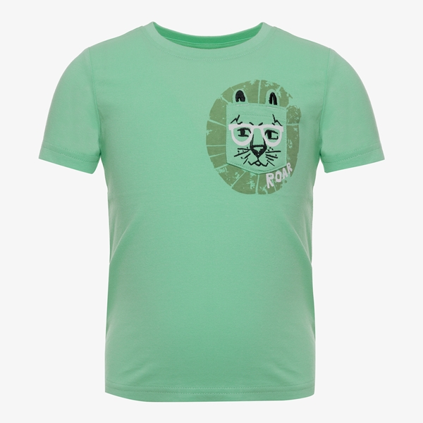 TwoDay jongens T-shirt met leeuw groen 1