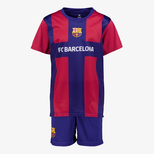 FC Barcelona tweedelig kinder sport set blauw rood 1