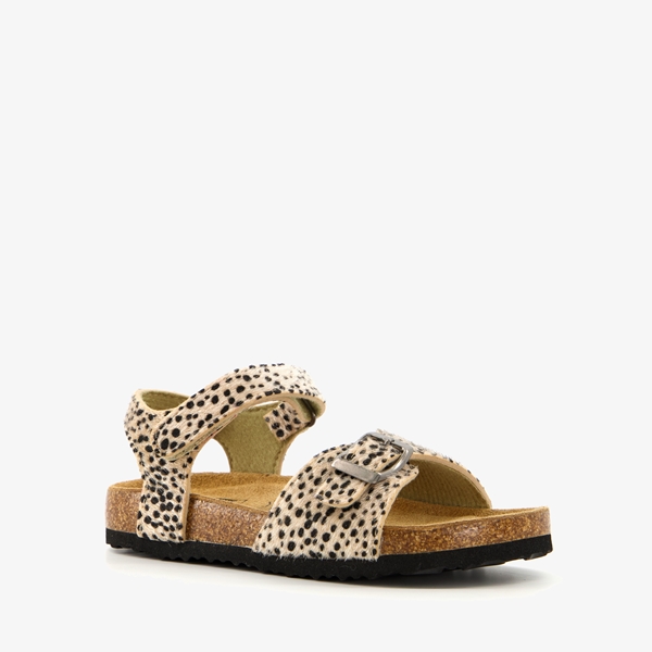 Scapino meisjes bio sandalen met cheetah print 1