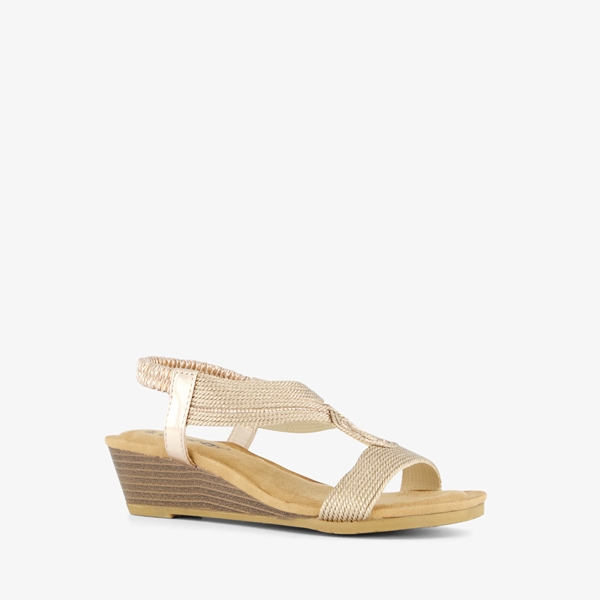 Lage sandalen dames sale