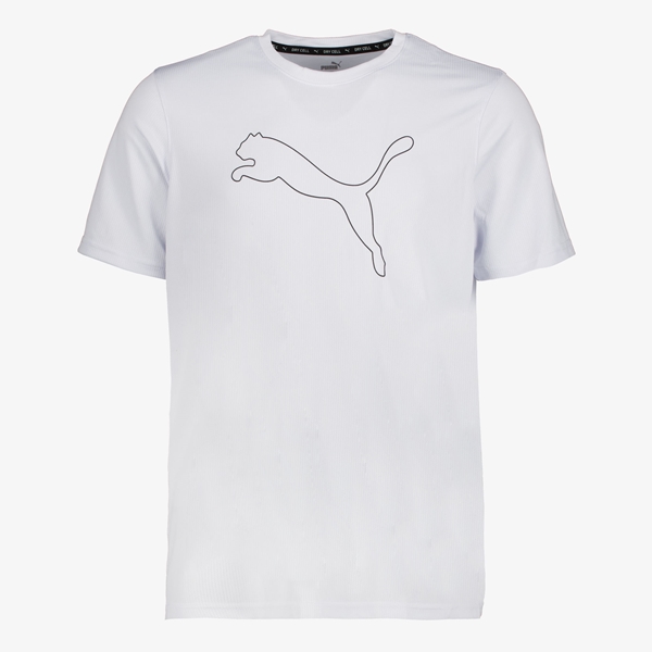 Puma Performance Cat heren sport T-shirt grijs 1