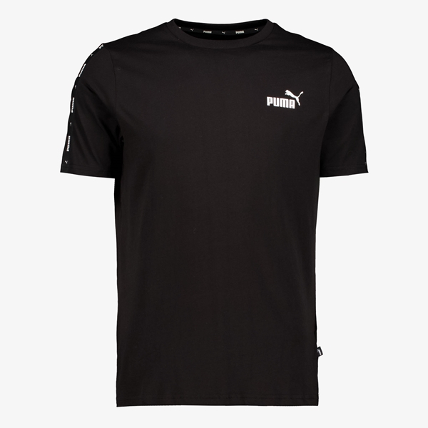 Puma ESS+ Tape heren T-shirt zwart 1