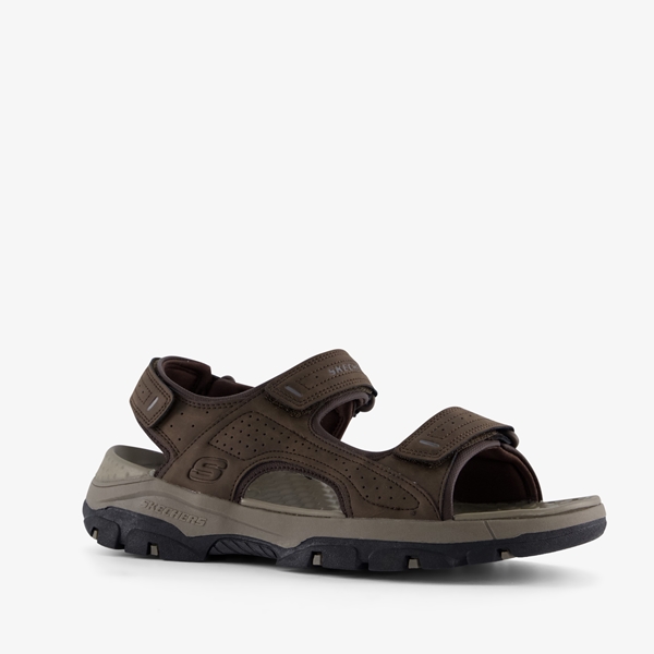 Skechers Tresmen Garo heren sandalen bruin 1