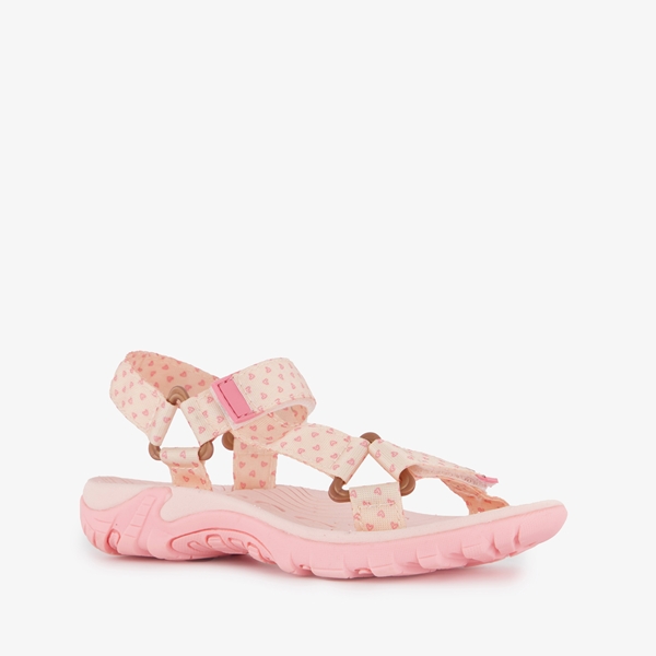 Blue Box meisjes sandalen met hartjes roze 1