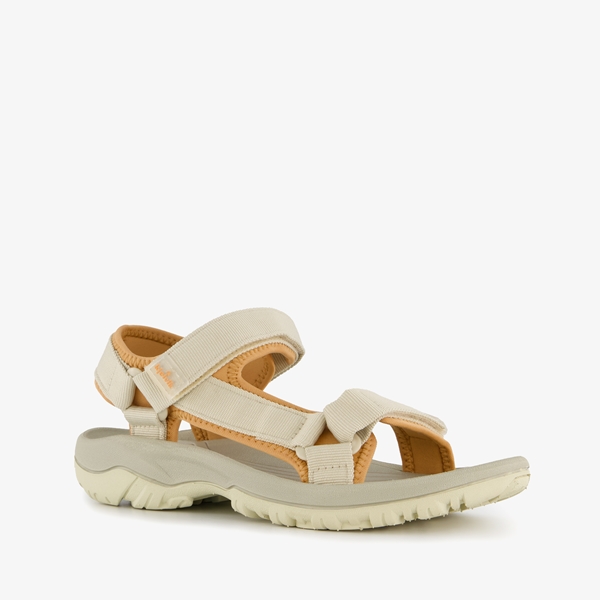 Kjelvik dames wandelsandalen beige oranje 1