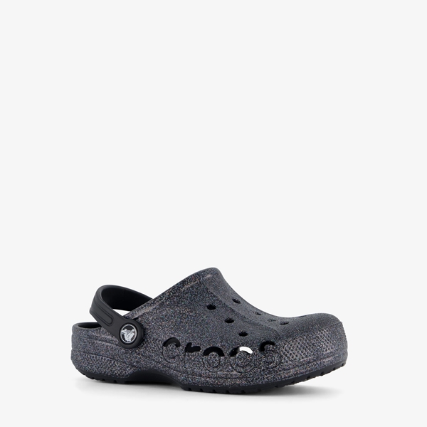 Crocs Baya Clog kinder klompen zwart glitter 1