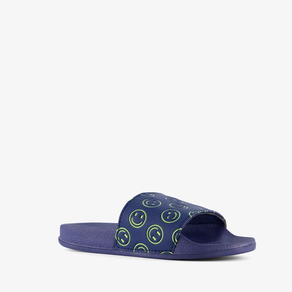 Badslippers blauw sale