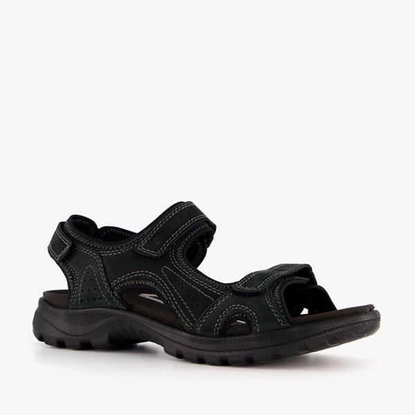 ECCO Onroads W leren dames wandelsandalen zwart online bestellen Scapino