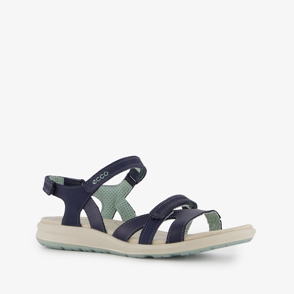 ECCO Cruise II leren dames sandalen blauw 1