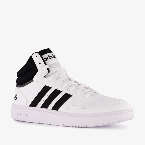 Adidas Hoops 3.0 Mid heren sneakers wit zwart 1