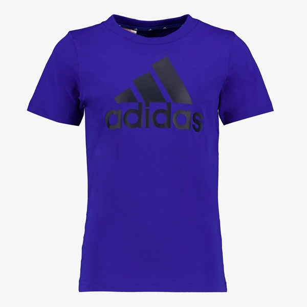 Adidas U BL kinder sport T-shirt donkerblauw 1