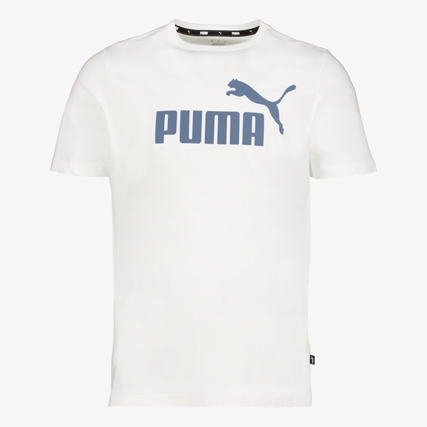 Puma ESS+ 2 Col Logo heren T-shirt wit 1