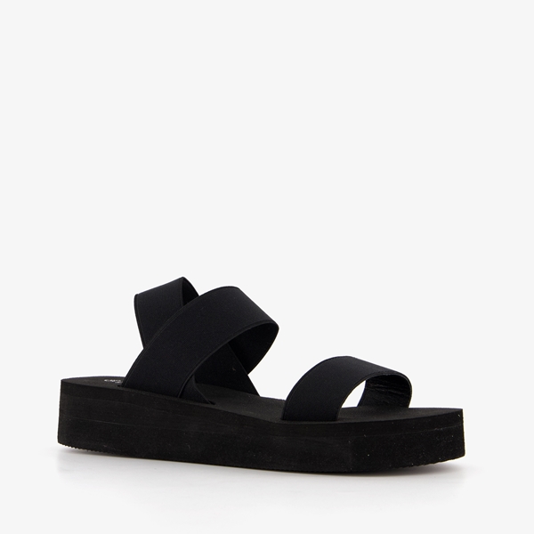 Sandalen met plateauzool sale