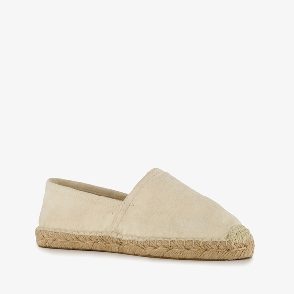 Dames espadrilles beige 1