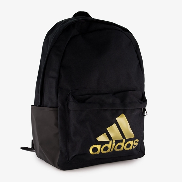 Adidas Classic Badge of Sport rugzak zwart goud 1