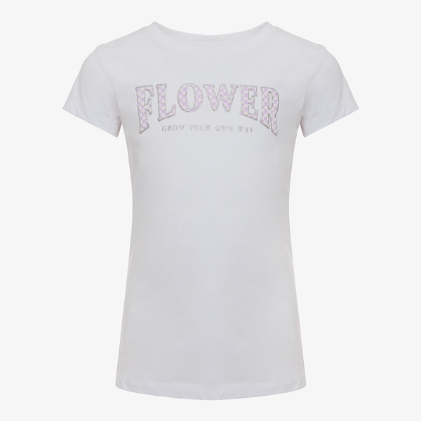 TwoDay meisjes T-shirt met opdruk en glitters 1