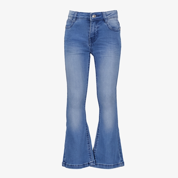 Twoday meisjes flared jeans medium blauw 1