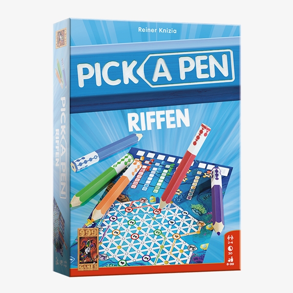 Pick a pen Reefs dobbelspel 1