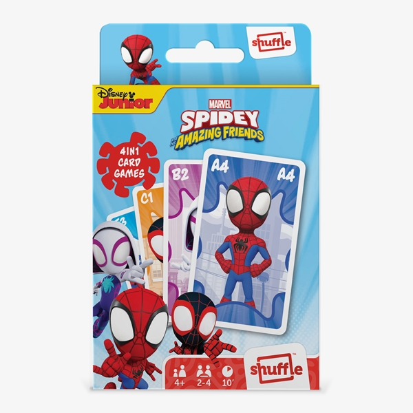 4 in 1 Spidey kaartspel 1