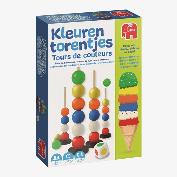 Kleurentorentje kinderspel 1