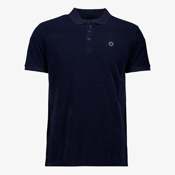 Unsigned heren polo donkerblauw 1