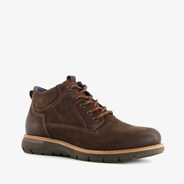 Hush Puppies leren heren veterboots bruin 1