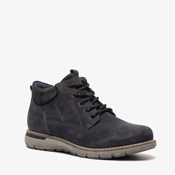 Hush Puppies leren heren veterschoenen blauw 1