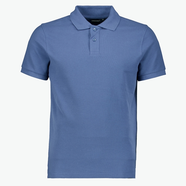 Unsigned heren polo blauw 1